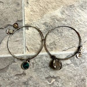 [Alex and Ani] Silver Bangles